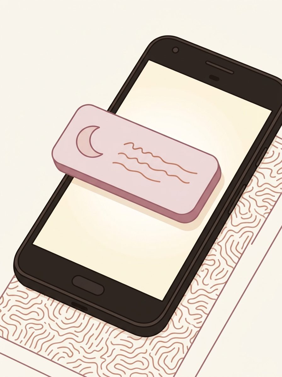 A warm Kin notification on a smartphone